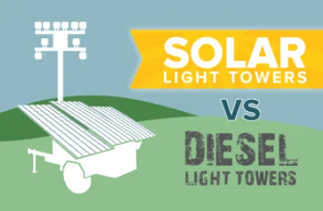 Solar vs Diesel  Save Time solar vs diesel lights 2